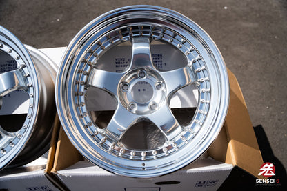 Work Meister S1 3P / 18x9.5 +24 / 5x114.3 / Acabado pulido