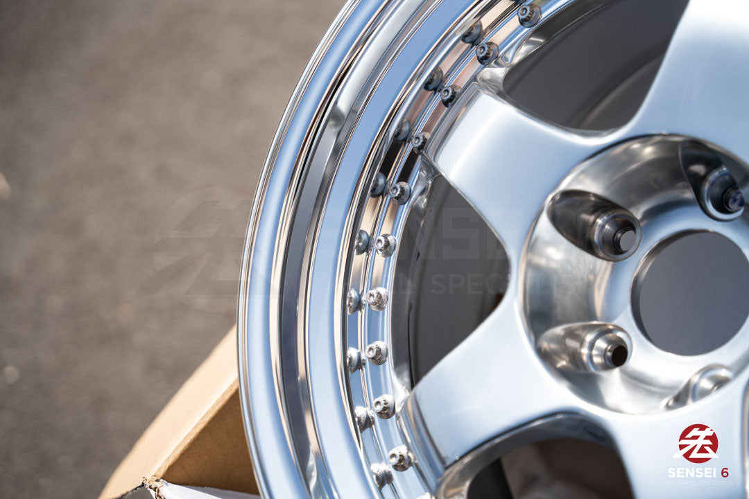Work Meister S1 3P / 18x9.5 +24 / 5x114.3 / Acabado pulido