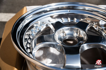 Work Meister S1 3P / 18x9.5 +24 / 5x114.3 / Acabado pulido