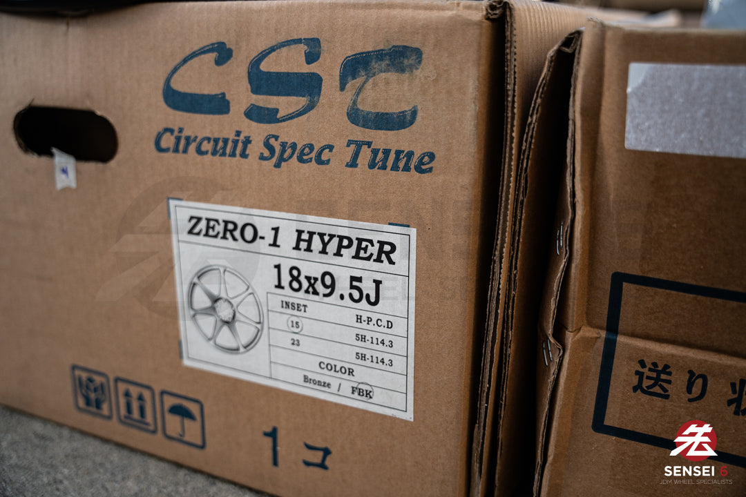 CST Zero-1 Hyper / 18x9.5 +15 / 5x114.3 / Negro mate (FBK)