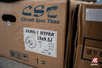 CST Zero-1 Hyper / 18x9.5 +15 / 5x114.3 / Negro mate (FBK)