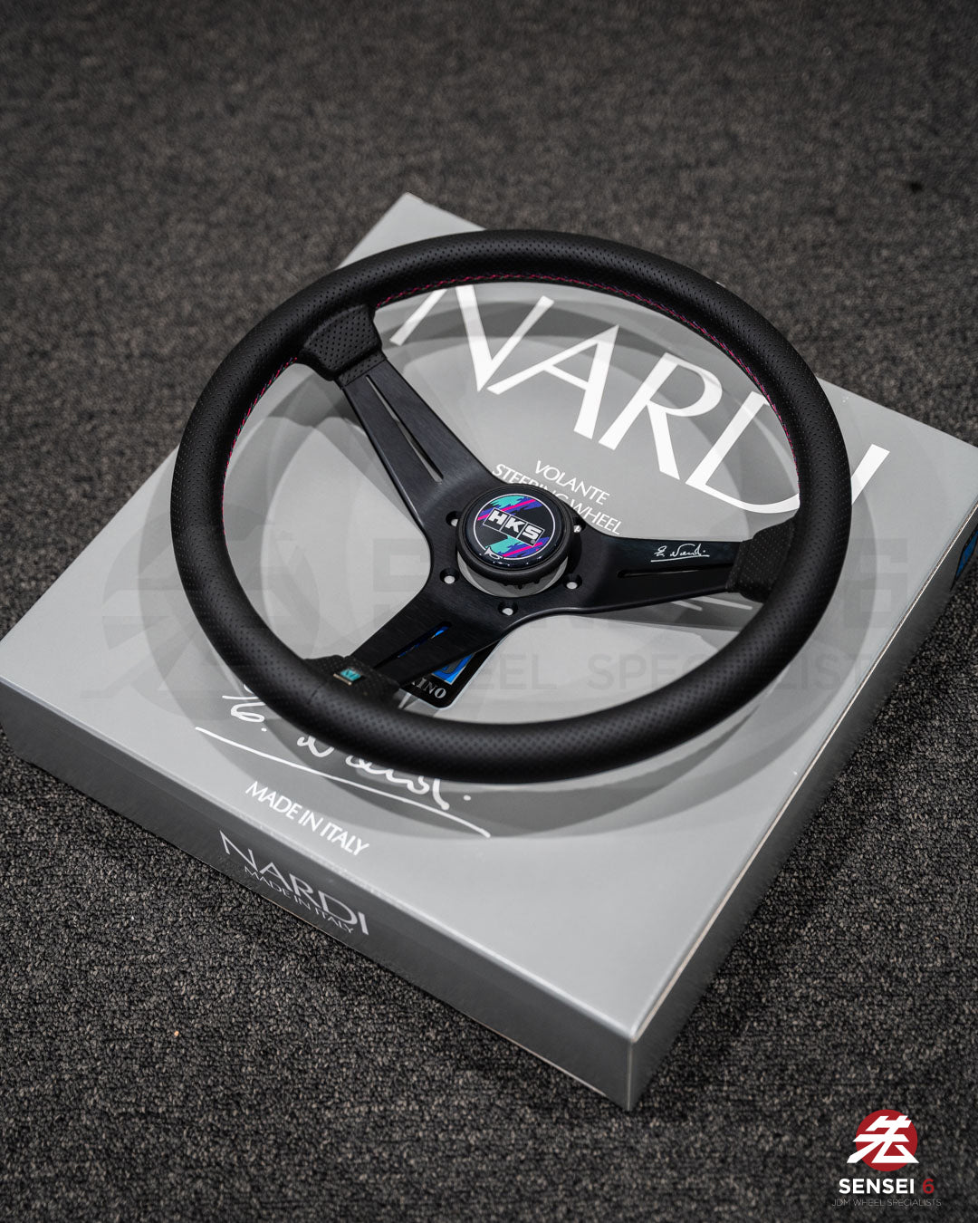 HKS X Nardi Steering Wheel 2025 (340mm Deep Dish)