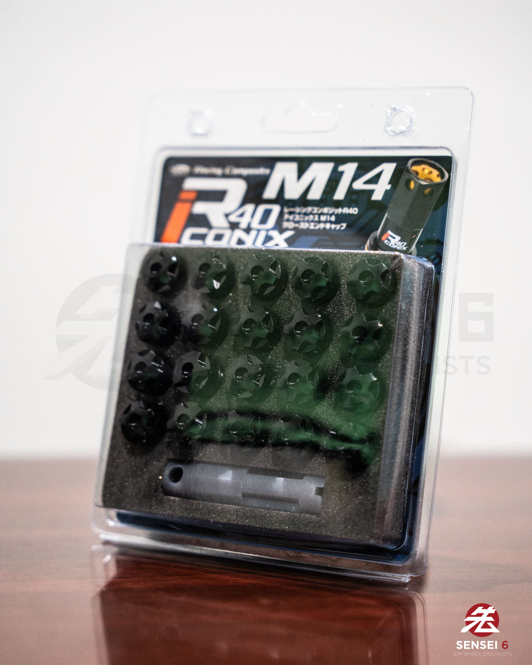 [SOLD OUT] Project Kics R40 iCONIX M14 Aluminum Cap Set / M14 / Black