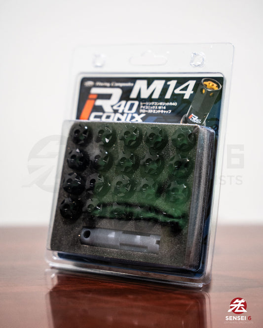 [SOLD OUT] Project Kics R40 iCONIX M14 Aluminum Cap Set / M14 / Black