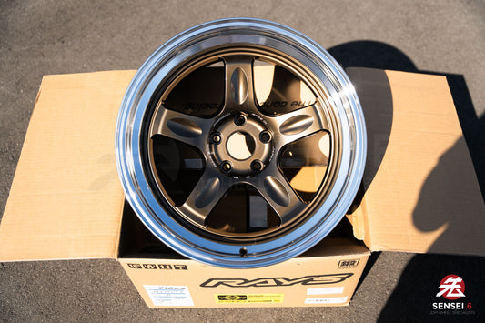 Volk 21C Spec-SR / 18x10.5 +0 / 5x114.3 / Shining Bronze Metal Rim DC (SR)