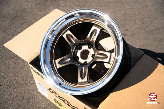 Volk 21C Spec-SR / 18x10.5 +0 / 5x114.3 / Shining Bronze Metal Rim DC (SR)