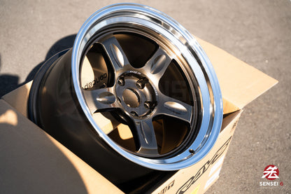 Volk 21C Spec-SR / 18x10.5 +0 / 5x114.3 / Shining Bronze Metal Rim DC (SR)