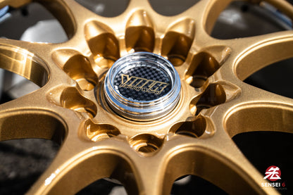 18" Volk GT-N [Step Lip] (Used Wheels) / 5x114.3 / 18x9.5 +18 / Gold