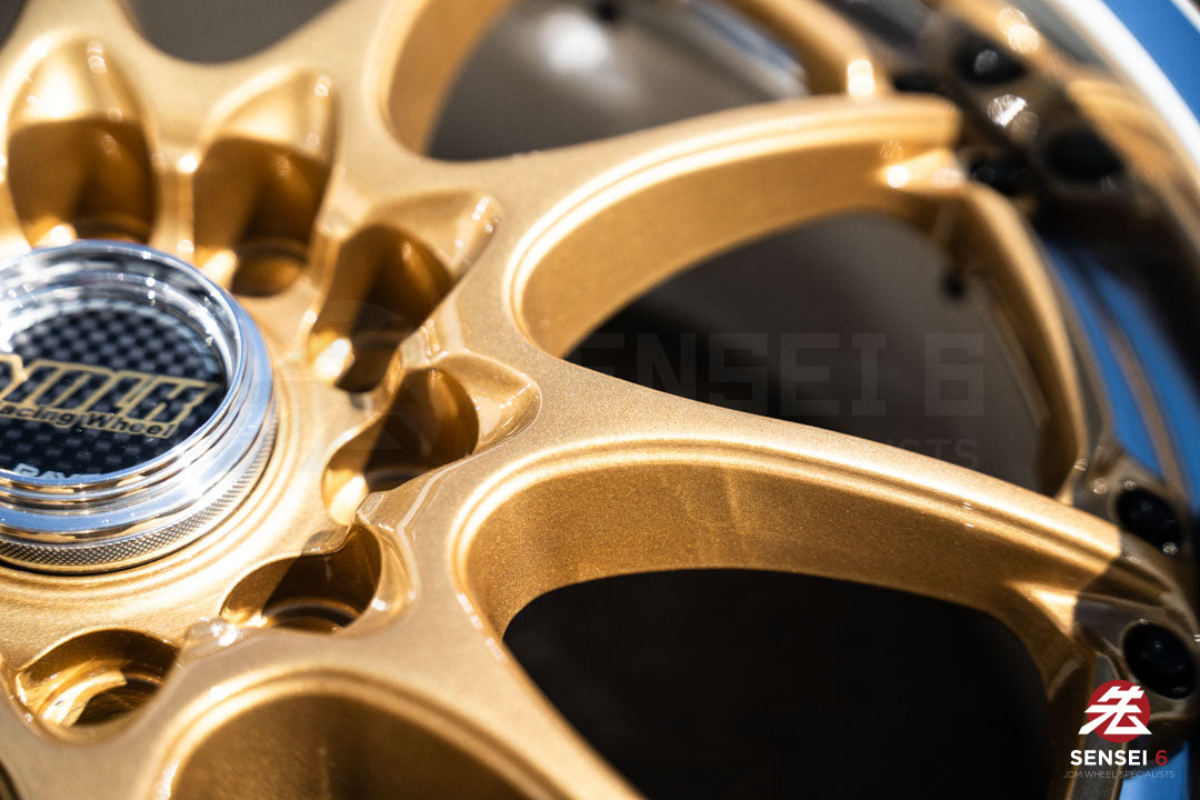 18" Volk GT-N [Step Lip] (Used Wheels) / 5x114.3 / 18x9.5 +18 / Gold