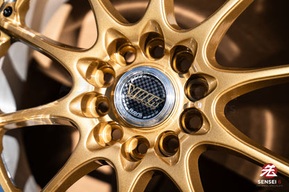 18" Volk GT-N [Step Lip] (Used Wheels) / 5x114.3 / 18x9.5 +18 / Gold