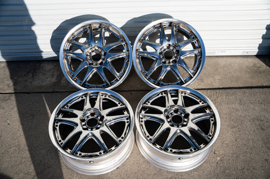 Volk GT-V de 17" (ruedas usadas) / 5x114.3 / 17x7 +48 / RBC