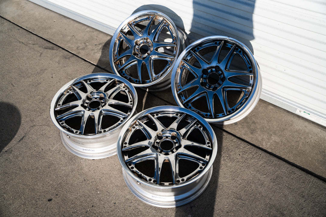 17インチ Volk GT-V（中古ホイール）/ 5x114.3 / 17x7 +48 / RBC