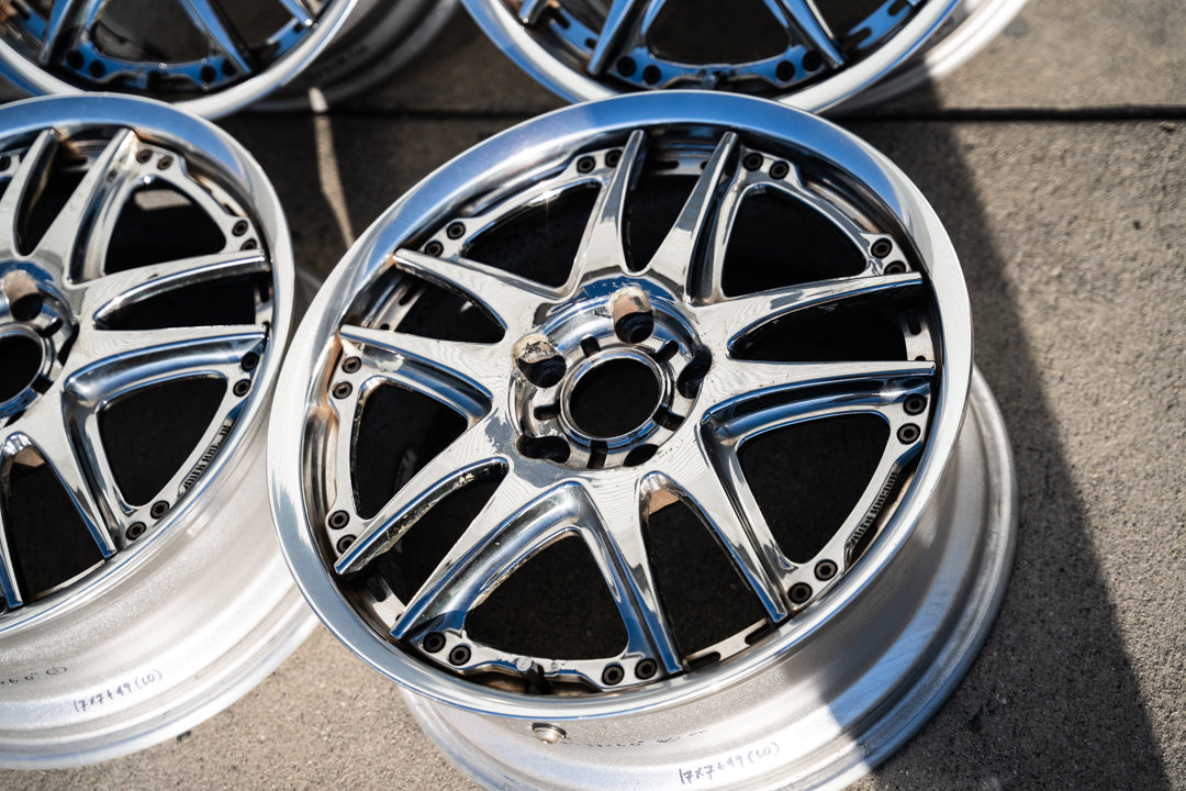 17インチ Volk GT-V（中古ホイール）/ 5x114.3 / 17x7 +48 / RBC