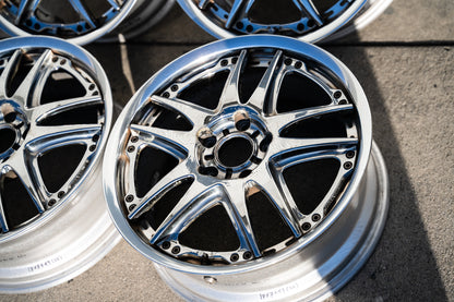 17インチ Volk GT-V（中古ホイール）/ 5x114.3 / 17x7 +48 / RBC