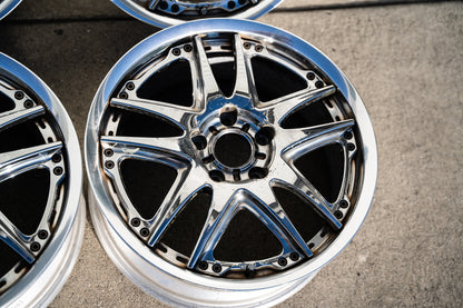 17インチ Volk GT-V（中古ホイール）/ 5x114.3 / 17x7 +48 / RBC