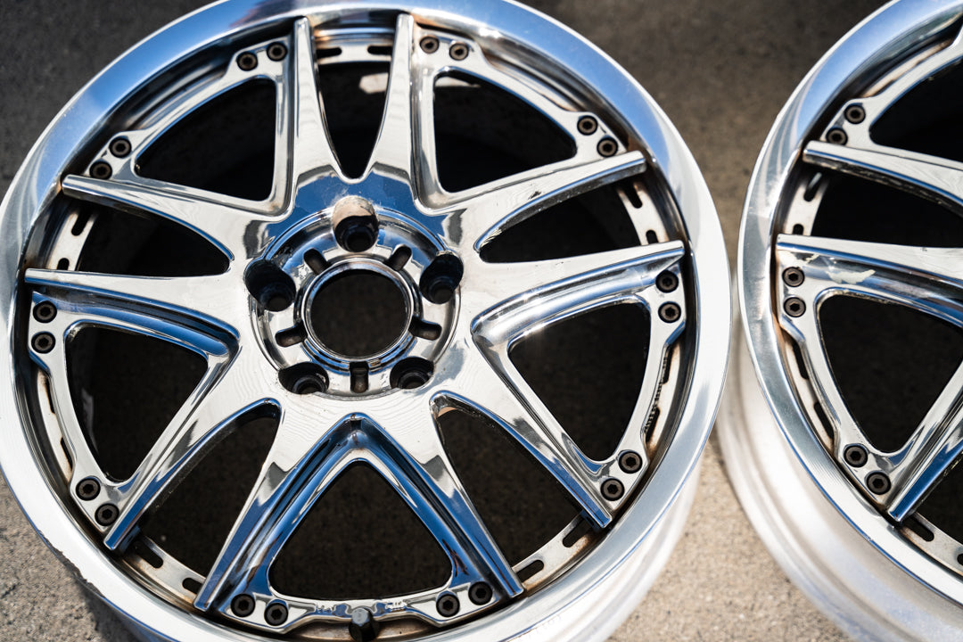 17インチ Volk GT-V（中古ホイール）/ 5x114.3 / 17x7 +48 / RBC