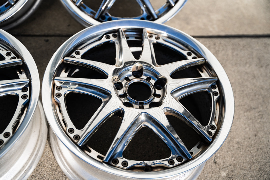 17インチ Volk GT-V（中古ホイール）/ 5x114.3 / 17x7 +48 / RBC