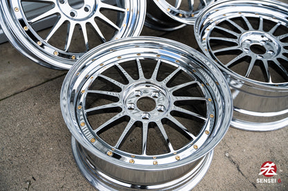 Ruedas SSR Professor SP1 de 18" (usadas, fabricadas a pedido)