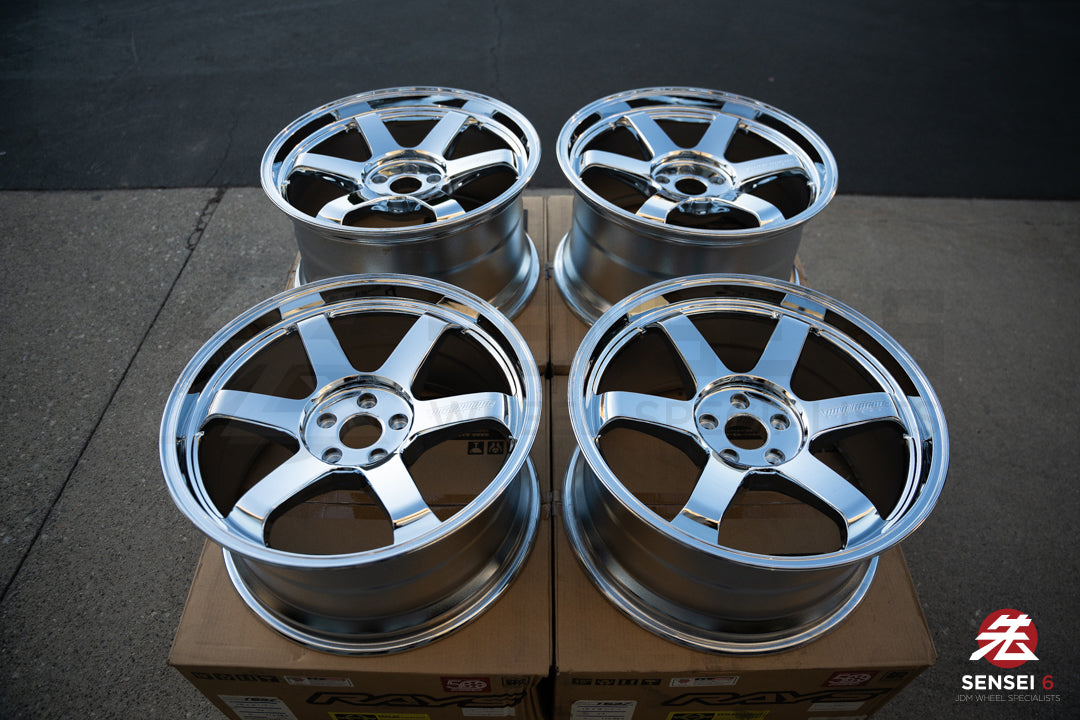 Volk TE37 Ultra M-Spec / 19x9,5 +23, 19x10,5 +35 / 5x112 / Cromado