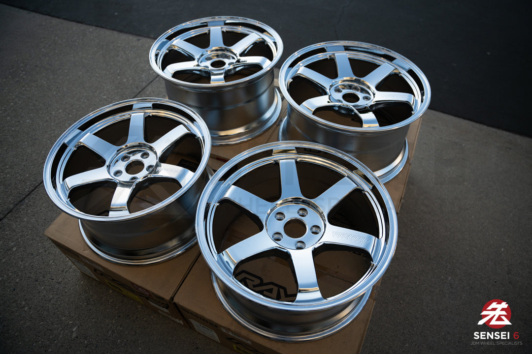 Volk TE37 Ultra M-Spec / 19x9,5 +23, 19x10,5 +35 / 5x112 / Cromado