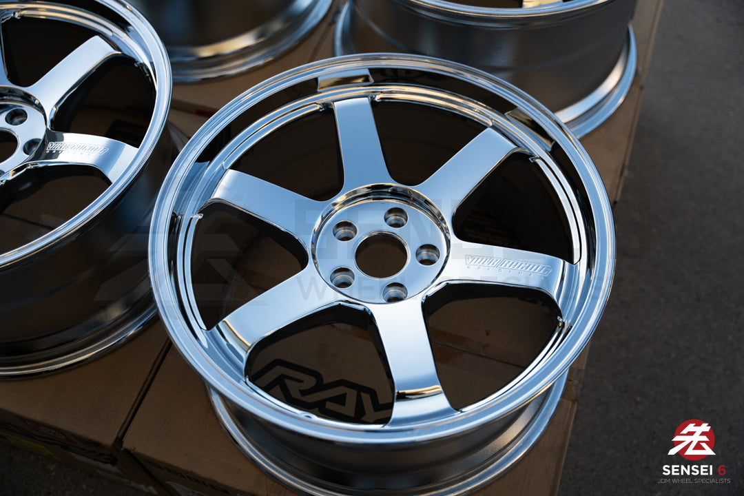 Volk TE37 Ultra M-Spec / 19x9,5 +23, 19x10,5 +35 / 5x112 / Cromado