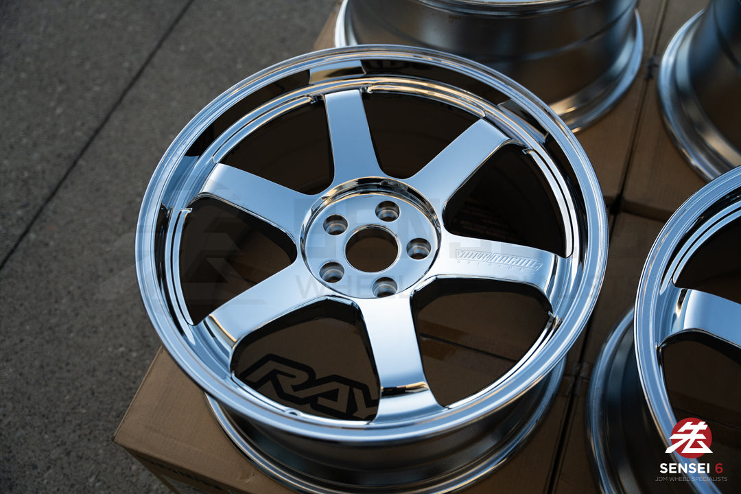 Volk TE37 Ultra M-Spec / 19x9,5 +23, 19x10,5 +35 / 5x112 / Cromado