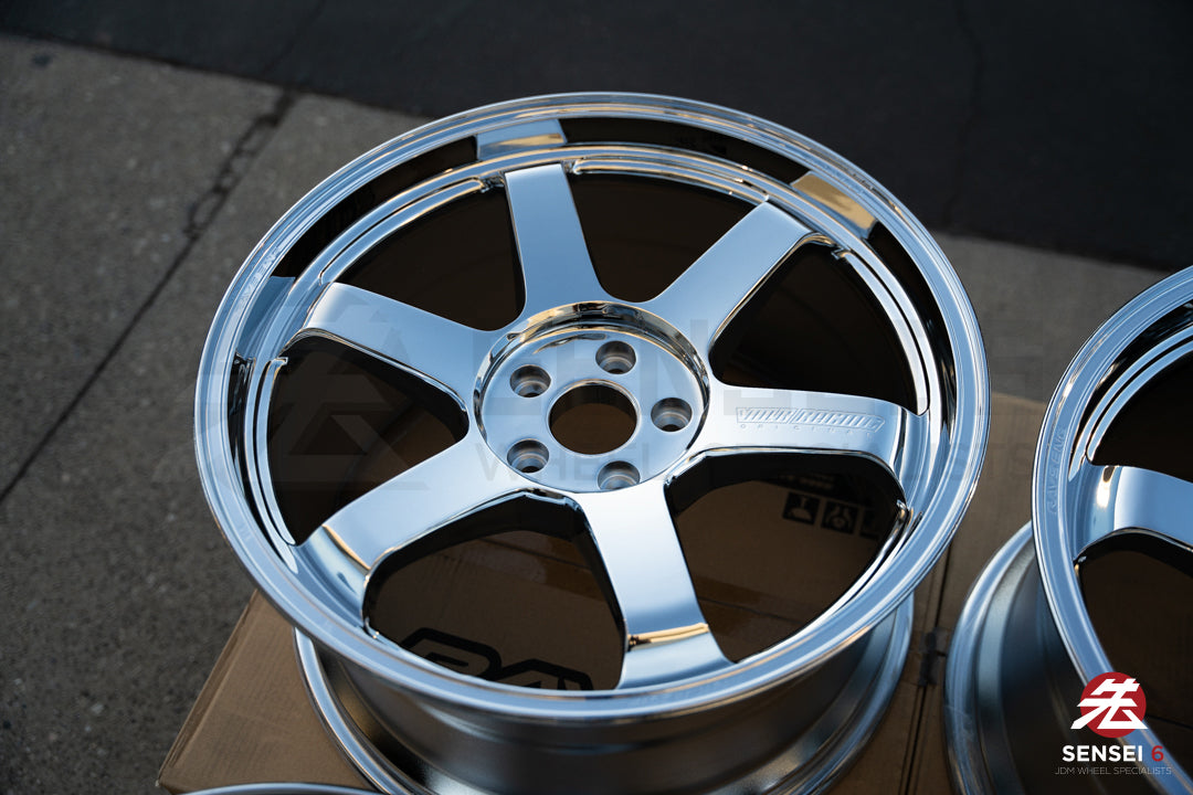 Volk TE37 Ultra M-Spec / 19x9,5 +23, 19x10,5 +35 / 5x112 / Cromado
