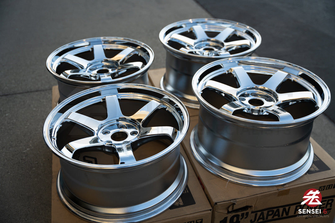 Volk TE37 Ultra M-Spec / 19x9,5 +23, 19x10,5 +35 / 5x112 / Cromado