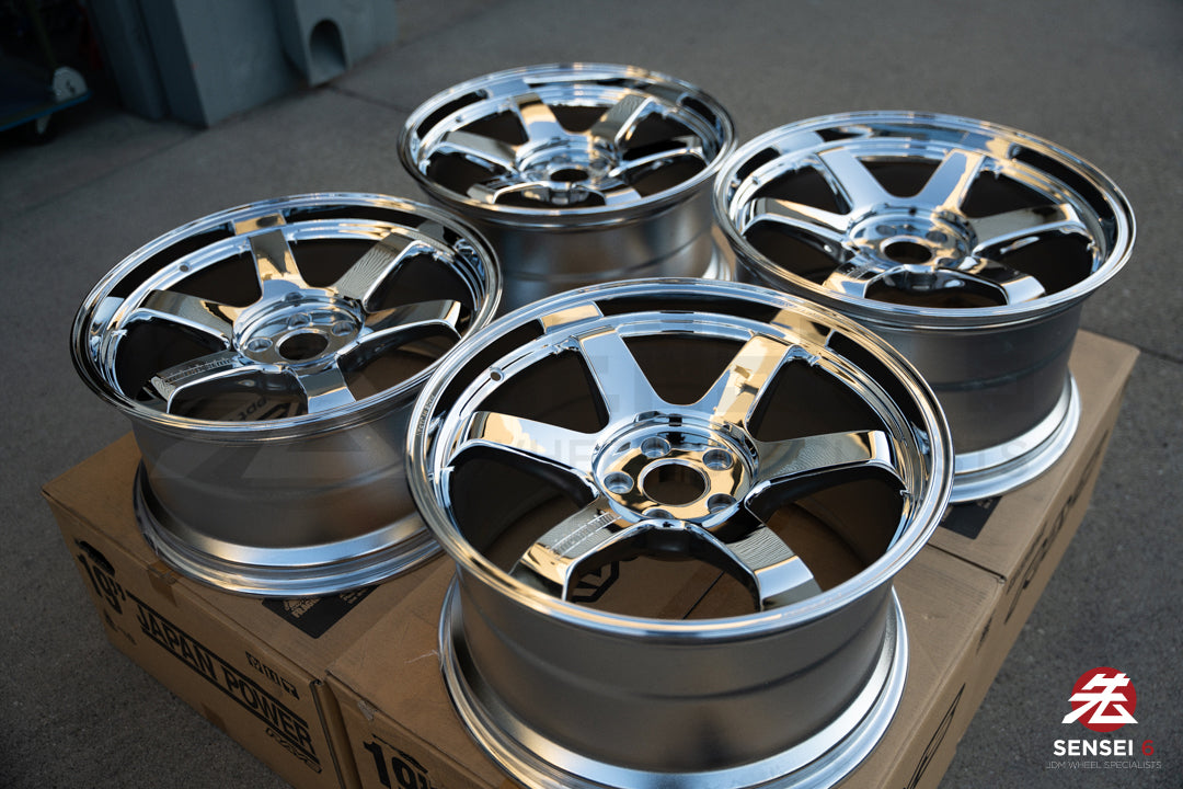 Volk TE37 Ultra M-Spec / 19x9,5 +23, 19x10,5 +35 / 5x112 / Cromado