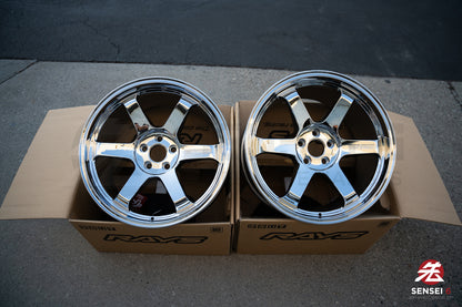 Volk TE37 Ultra M-Spec / 19x9,5 +23, 19x10,5 +35 / 5x112 / Cromado