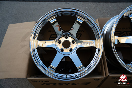 Volk TE37 Ultra M-Spec / 19x9,5 +23, 19x10,5 +35 / 5x112 / Cromado