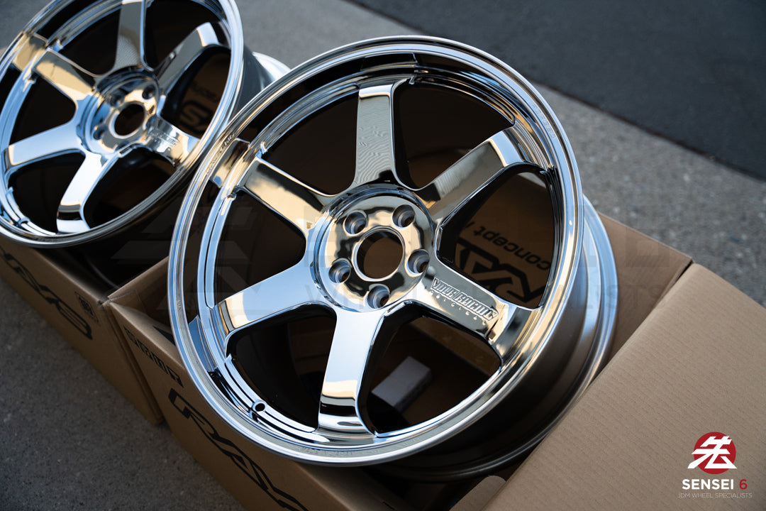 Volk TE37 Ultra M-Spec / 19x9,5 +23, 19x10,5 +35 / 5x112 / Cromado