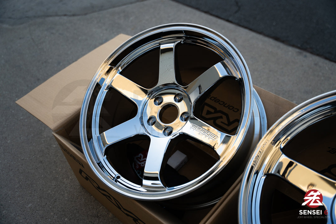 Volk TE37 Ultra M-Spec / 19x9,5 +23, 19x10,5 +35 / 5x112 / Cromado