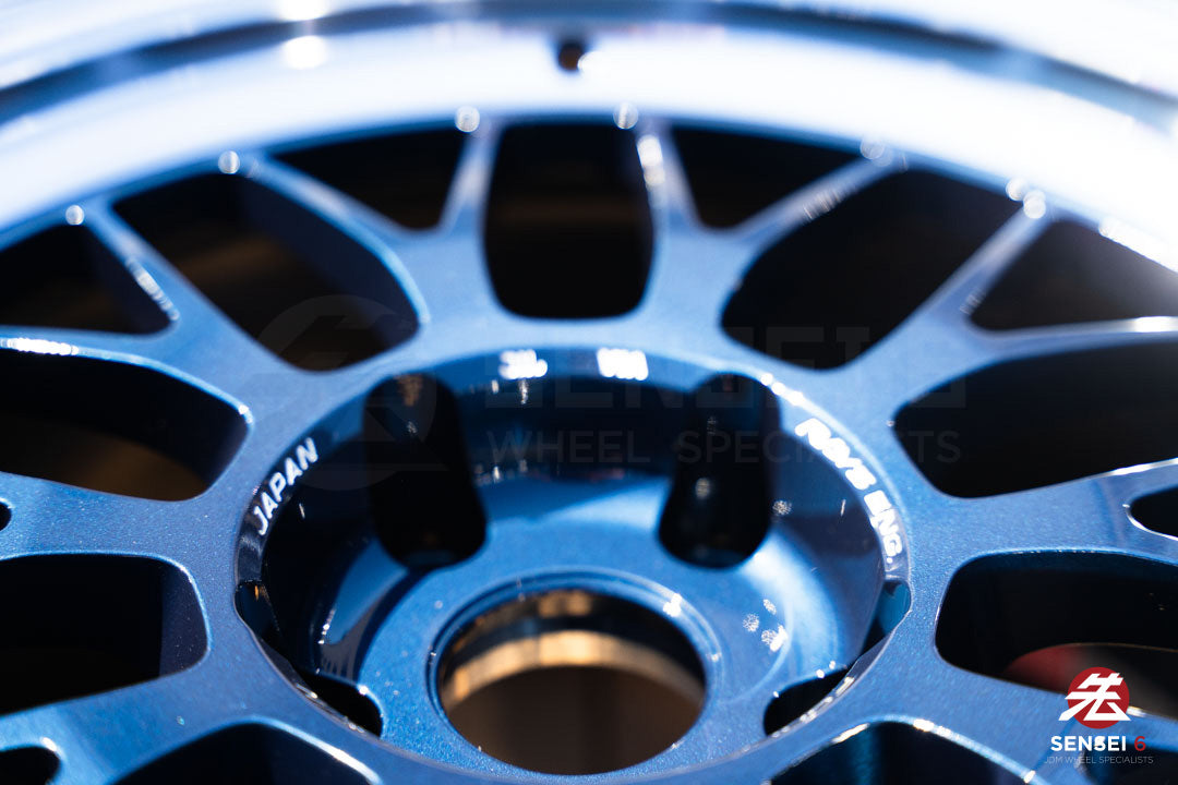 Volk 21A / 18x9.5 +22 / 5x120 / マグブルーリム DC (BL)