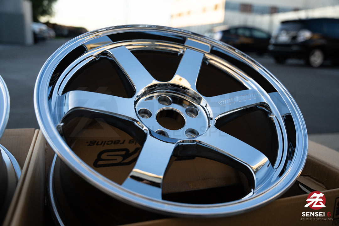 Volk TE37 Ultra M-Spec / 19x9,5 +23, 19x10,5 +35 / 5x112 / Cromado