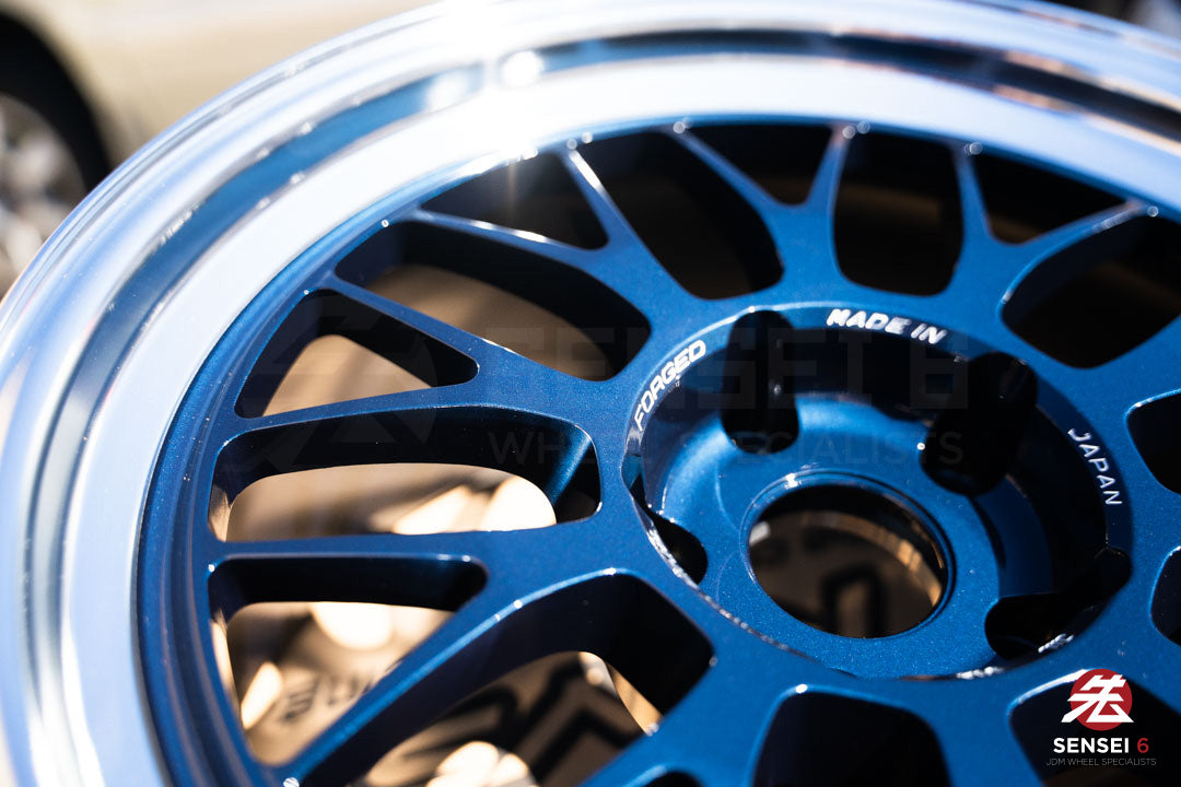 Volk 21A / 18x9.5 +22 / 5x120 / マグブルーリム DC (BL)