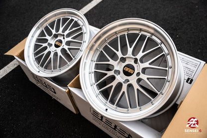 BBS LM / 20x9 +42, 20x12 +50 / 5x130 / Diamond Silver