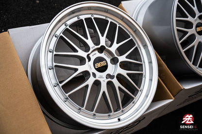 BBS LM / 20x9 +42, 20x12 +50 / 5x130 / Diamond Silver
