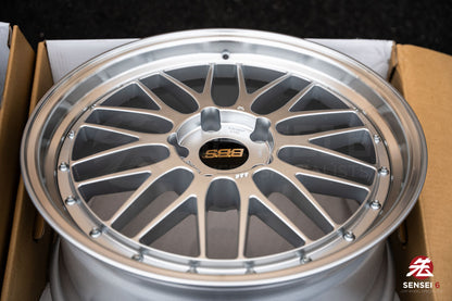 BBS LM / 20x9 +42, 20x12 +50 / 5x130 / Diamond Silver
