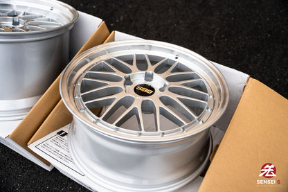 BBS LM / 20x9 +42, 20x12 +50 / 5x130 / Diamond Silver