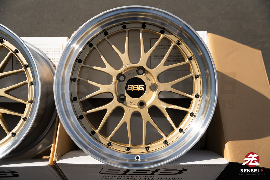 BBS LM / 19x9.5 +22, 19x11 +37 / 5x120 / Gold