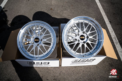 BBS LM / 19x8.5 +50, 19x11 +50 / 5x130 / Diamond Silver