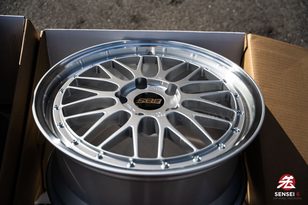 BBS LM / 19x8.5 +50, 19x11 +50 / 5x130 / Diamond Silver