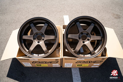 Volk TE37SL / 19x9.5 +21、19x11 +34 / 5x120 / ダイヤモンドシルバー（DS）