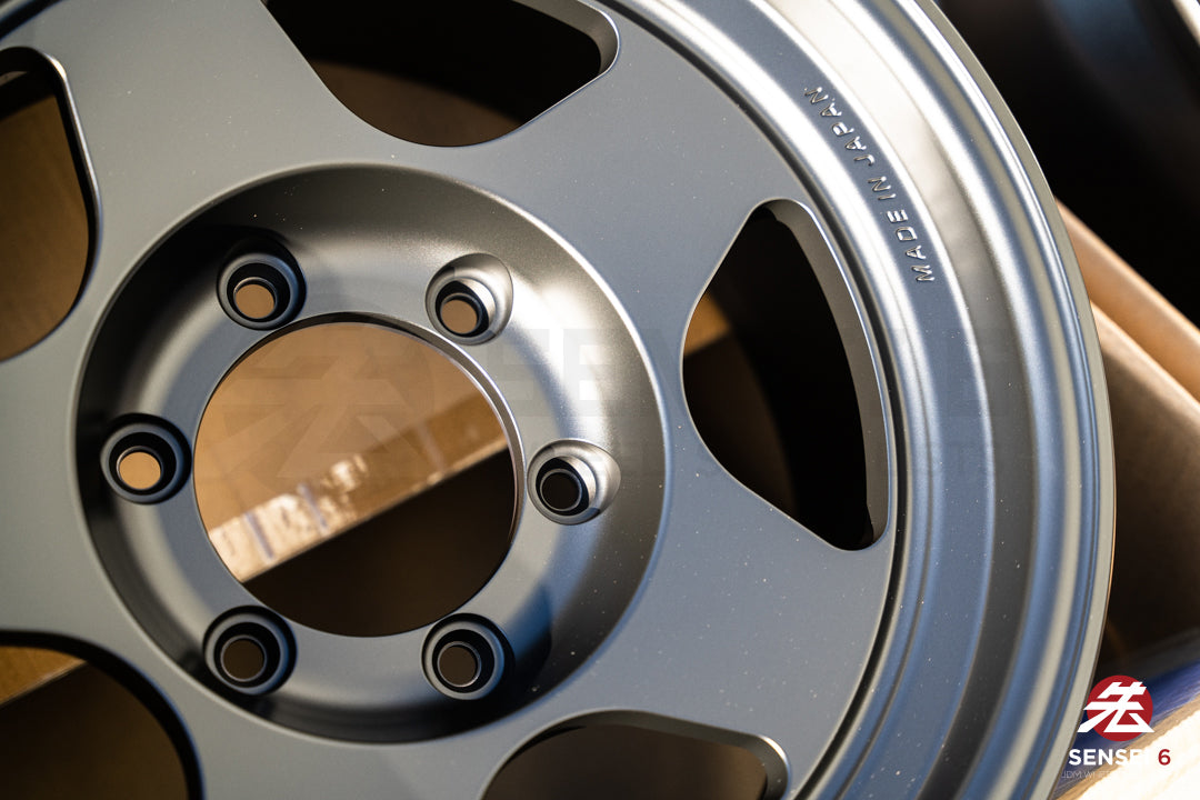 Bradley Forged Takumi / 16x8 +0 / 6x139.7 / Negro mate 