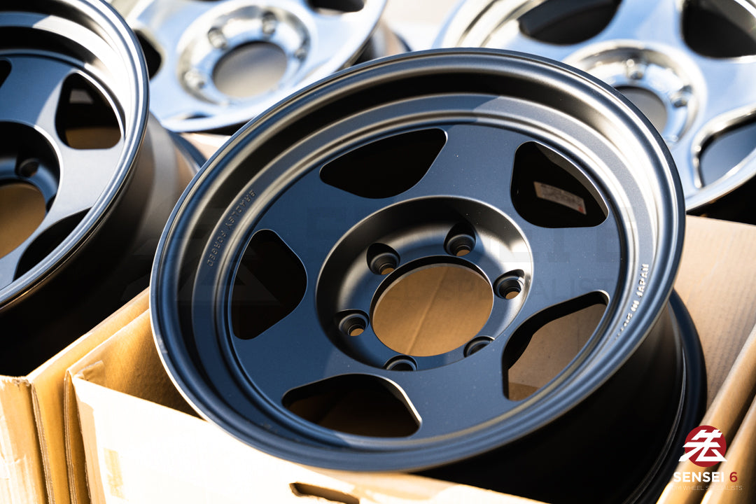 Bradley Forged Takumi / 16x8 +0 / 6x139.7 / Negro mate 