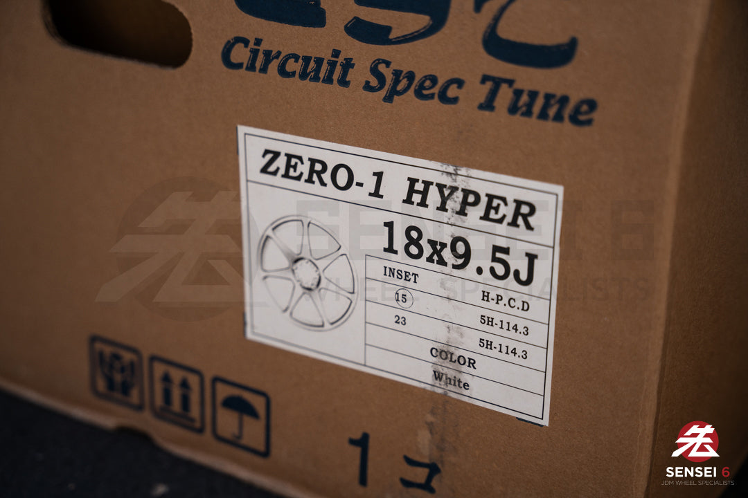 CST Zero-1 Hyper / 18x9.5 +15 / 5x114.3 / White (WH) – Sensei 6 CST Zero-1 Hyper / 18x9.5 +15 / 5x114.3 / White (WH) – Sensei 6