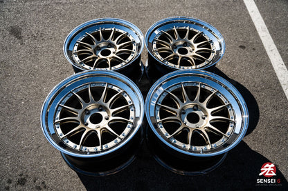 19" NTM Pista [Double Step Lip] (Used Wheels Built to Order)