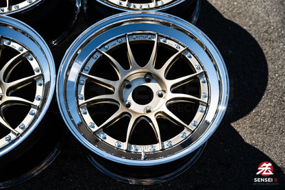 19" NTM Pista [Double Step Lip] (Used Wheels Built to Order)