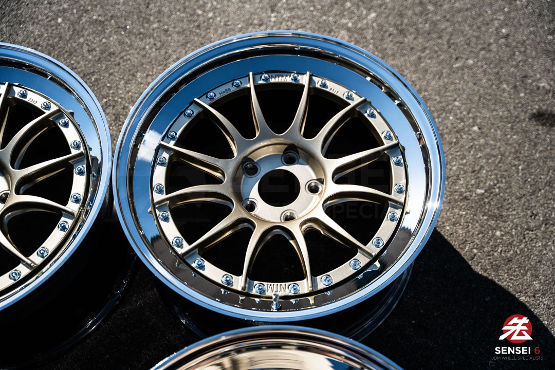 19" NTM Pista [Double Step Lip] (Used Wheels Built to Order)